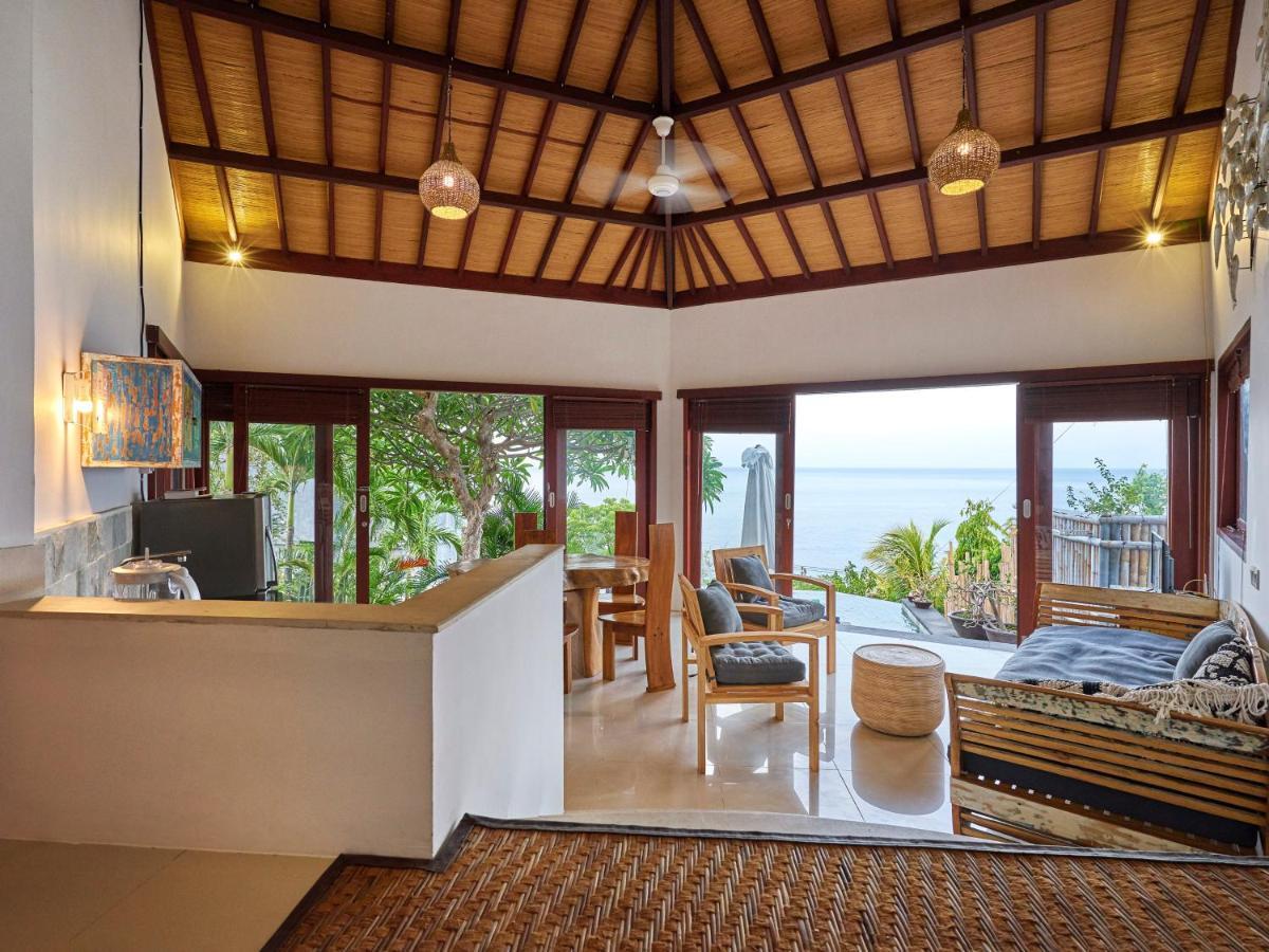 Villa Mimpi Manis Infinity Pool&180°Ocean View Amed Exteriör bild